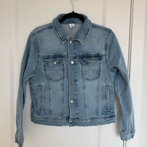 NORDSTROM by Cristina Martinez | Eye Motif Denim Jacket - size S